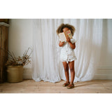 Clementine blouse-cross stitch rose floral