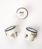 Enamel Mug 2.5dl(the snirkle hunt)