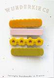 Hair Clips set (color#4)