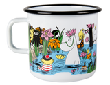 Enamel Mug 8dl (trip to pond)
