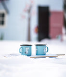 Enamel Mug 2.5dl(retro moomin)