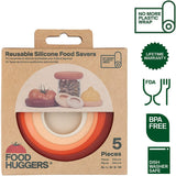 Terra cotta food huggers set ( set of 5)
