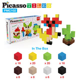 Pixel magnetic cube set (102pc)