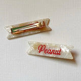 Peanut hair clip