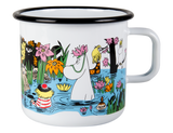 Enamel Mug 8dl (trip to pond)