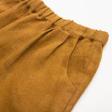 Chess trouser(caramel linen)