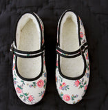 (50%)Maryjane shoes(White flower)
