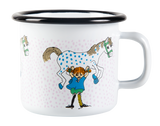 Enamel Mug 2.5dl(pipi and the horse)