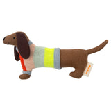 Sausage dog baby rattle