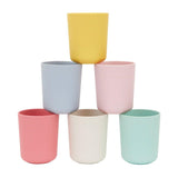 Bamboo fiber mixed cup set