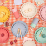 Bamboo fiber mixed cup set