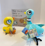 Pigeon ,Ducking soft doll + Book set