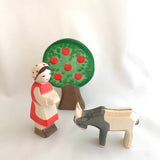 Heidi and goat Peter(set)