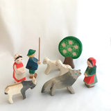 Heidi and goat Peter(set)