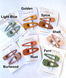 (Big SALE) Matt Clips set ( 7 colors)