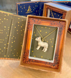 Necklace in a bookbox ( 4 styles)