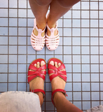 Meduse Sandal  (Rose Pastel)