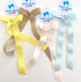 Scalloped Edge Bowtie Tails