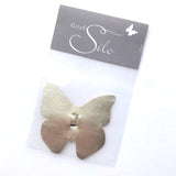 Berrette Papillon (Gold Leather)