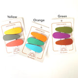 (Big SALE) New Matte Clips set of 3 ( 3 colors)