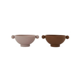 Tiny inka bowl set(caramel/rose)