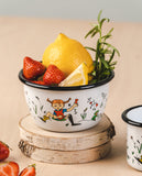 Enamel Bowl 3dl (Pipi and Mr. Nilson)