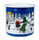 Enamel Mug 8dl (winter forest)