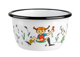 Enamel Bowl 3dl (Pipi and Mr. Nilson)