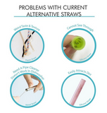 Wondersip reusable straw(standard 5set)