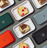 Small Tray( blue rim)