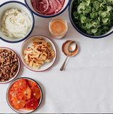 Sauce dish(small . pigeon grey rim)