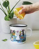 Enamel Mug 8dl (trip to pond)