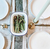 Pie Dishes set (box of 4) Blue rim