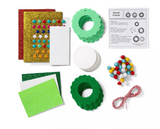 Wreath frame craft ornament kit