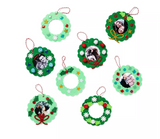 Wreath frame craft ornament kit