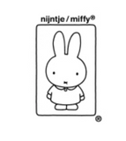 Ornament glass Nijntje/Miffy w/orange dress H11cm w/box