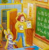 Dw's first day of preschool book and plat set