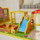 Dw's first day of preschool book and plat set