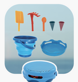 7-in-1 sand toy set (blue)