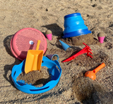 7-in-1 sand toy set (blue)