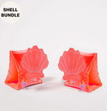 Buddy float bands neon coral