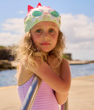 Mini swim goggle flower