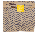 Paper sandwich bags(XLarge,Chevron )