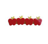 Apple hair clip