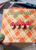 Mushroom  hair clip