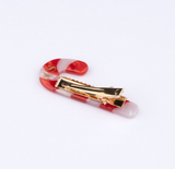 Candy Cane Hair Clip