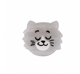 Grey cat Mini Hair Claw