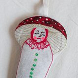 Mushroom (Lavender ornament)