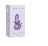 Ornament glass Nijntje/Miffy baby pink w/bear H11cm w/box