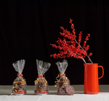 Sauce dish(large . red rim)